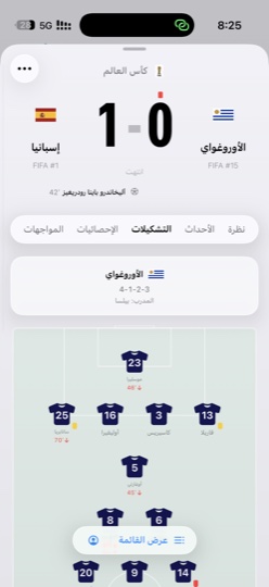 Lineups, stats & xG
